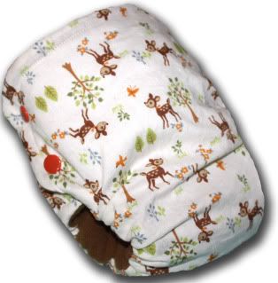 Serene Deer: Toddler AI2 Cloth Diaper