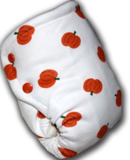Holden's Landing - Pumpkins - Medium BedBug Plus night Time Cloth Diaper