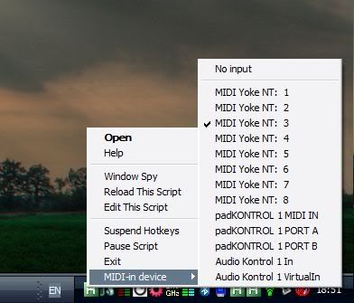 Autohotkey Ableton script midi in