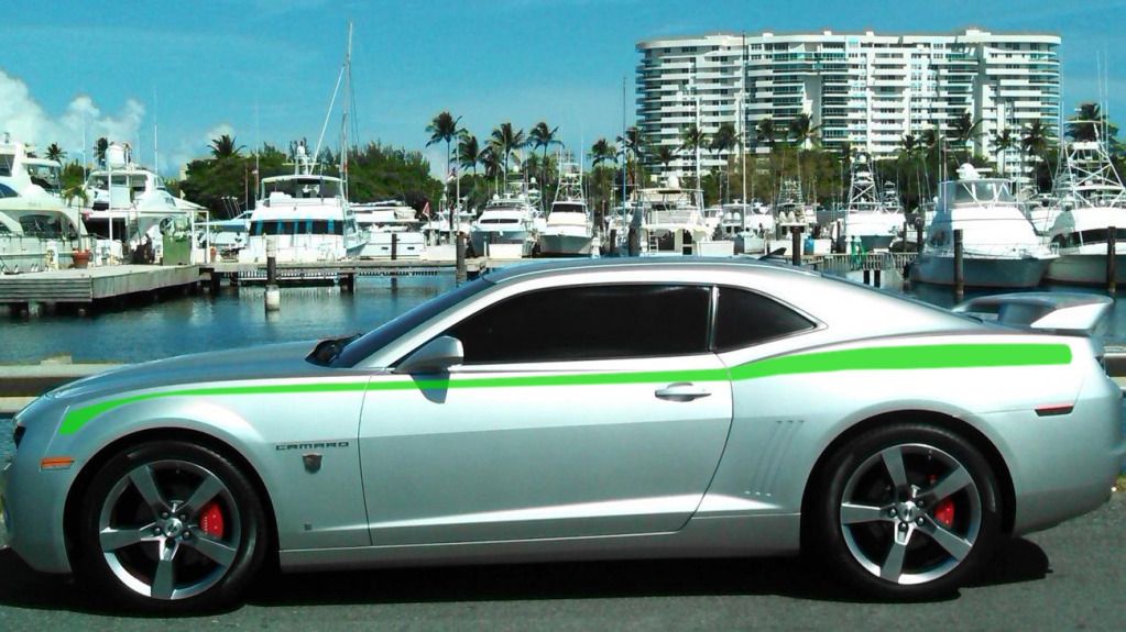 Green Ss Camaro