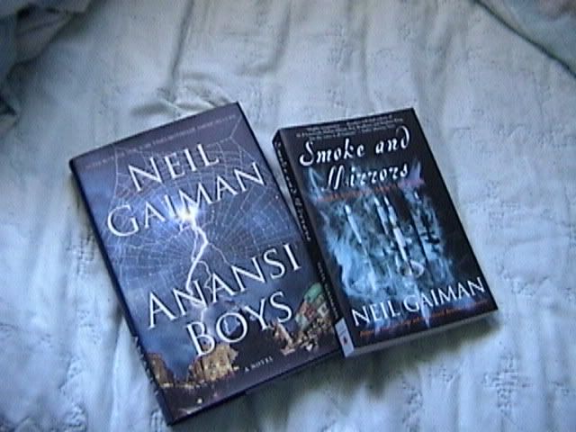 Anansi boys and Smoke and mirrors