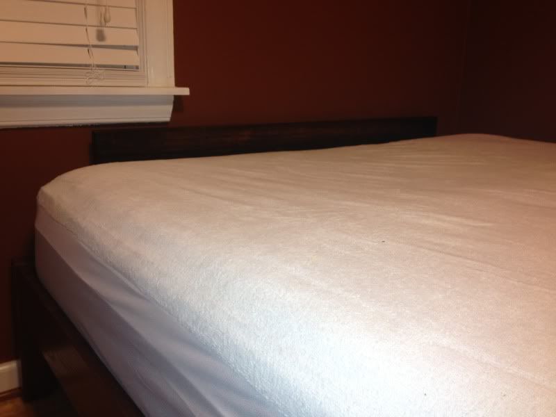 building a small headboard to fit on a prebuilt wood frame in tight