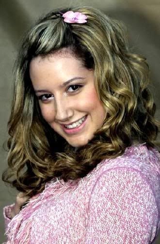 ashley tisdale brown hair color. You can see her rown curly