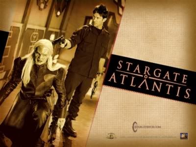 stargate movie wallpaper. Two new Stargate Atlantis wallpapers: * Lt. Col. John Sheppard and Wraith