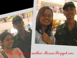 sisters met the NSmen..ahakz!