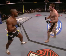 UFC92-GriffinXEvans-SupermanPunch.gif