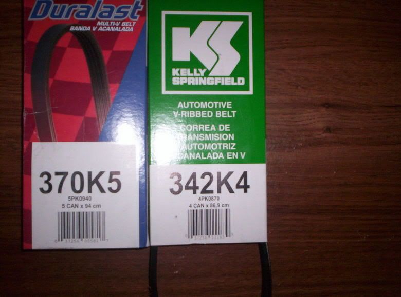 sr20de replacement belts.. dont fit? SR20 Forum
