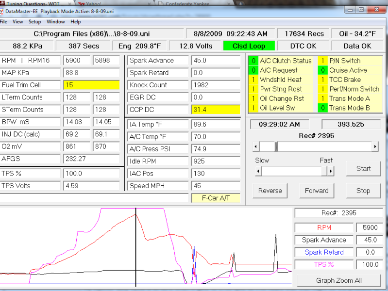 Tuning Questions WOT high RPM backfire LS1LT1 Forum LT1, LS1