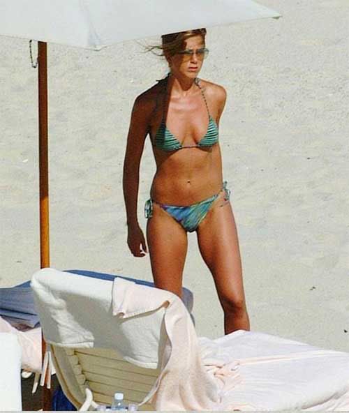 Jennifer Aniston in a hot bikini