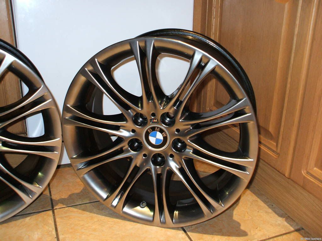 Bmw shadow chrome alloys #5