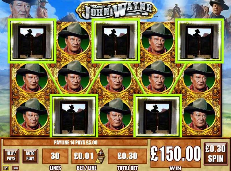 John Wayne Video Slot Machine