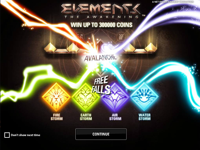 Elements: The Awakening Video Slot Machine