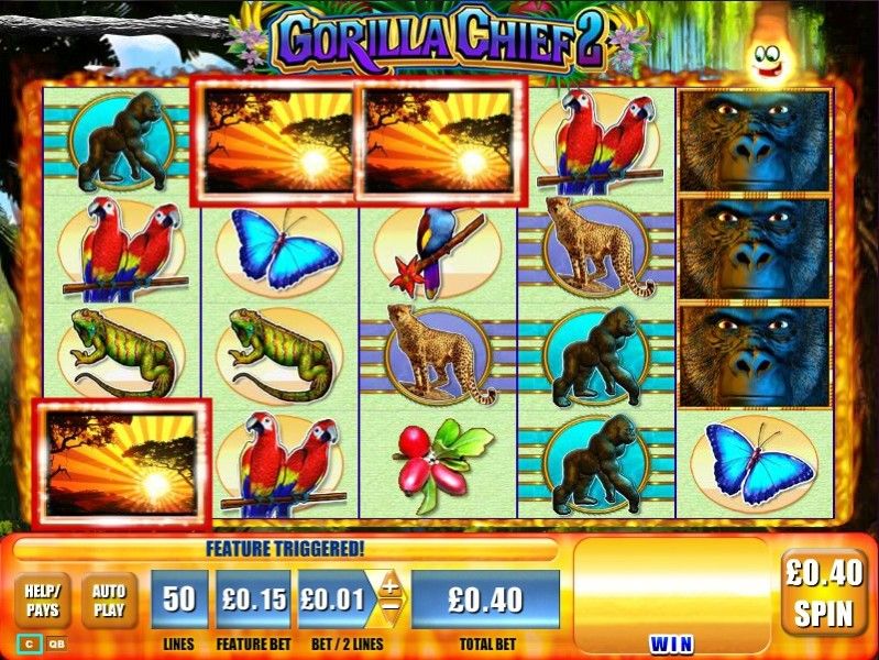 Gorilla Chief 2 Video Slot Machine