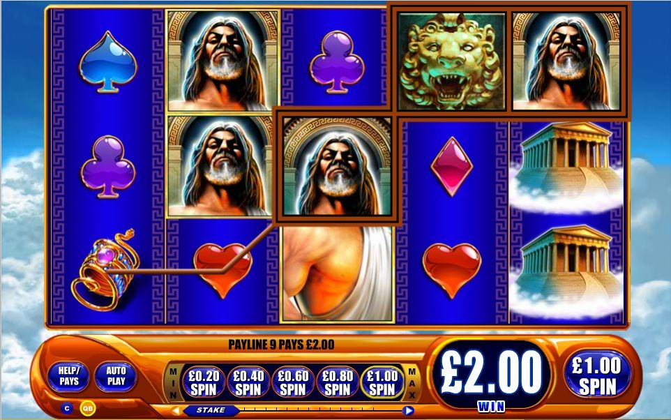 Kronos Video Slot Machine