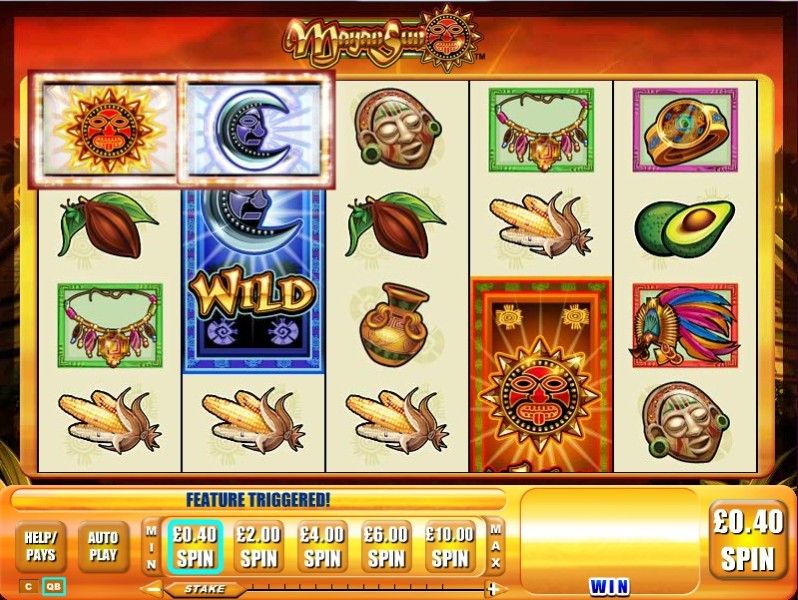 Mayan Sun Video Slot Machine