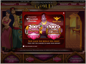 Aladdins Gold - All your favorite games