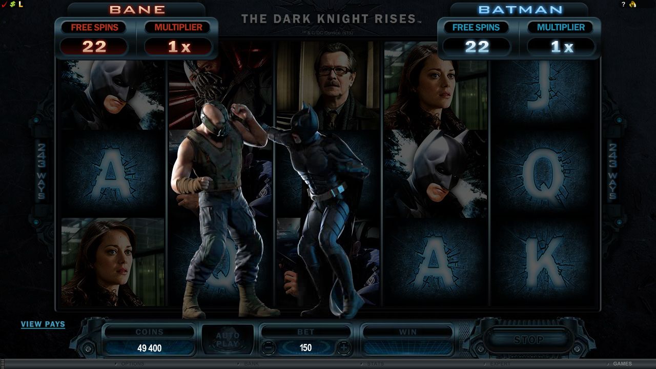 The Dark Knight Rises Video Slot