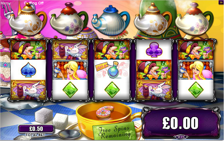  Alice and the Mad Tea Party