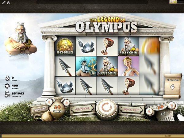 Legend of Olympus Online Slot
