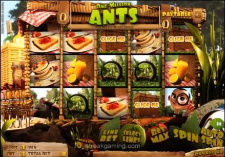 One Million Ants Video Slot