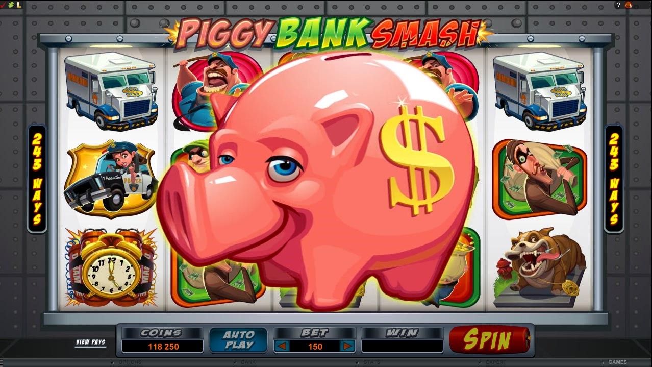 Bust the bank Video Slot
