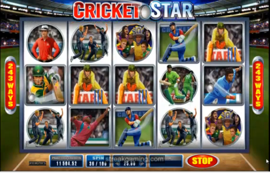 Cricket Star Video Slot