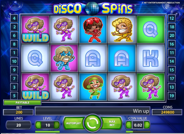 Disco Spins Video Slot