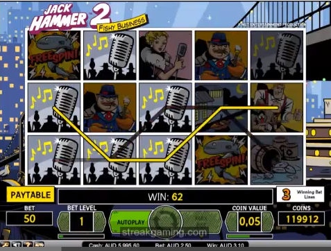 Jack Hammer 2: Fishy Business Video Slot is based on the Marvel comic by the same name and is the sequel to the ever popular Jack Hammer Video Slot and is powered by Net Entertainment.