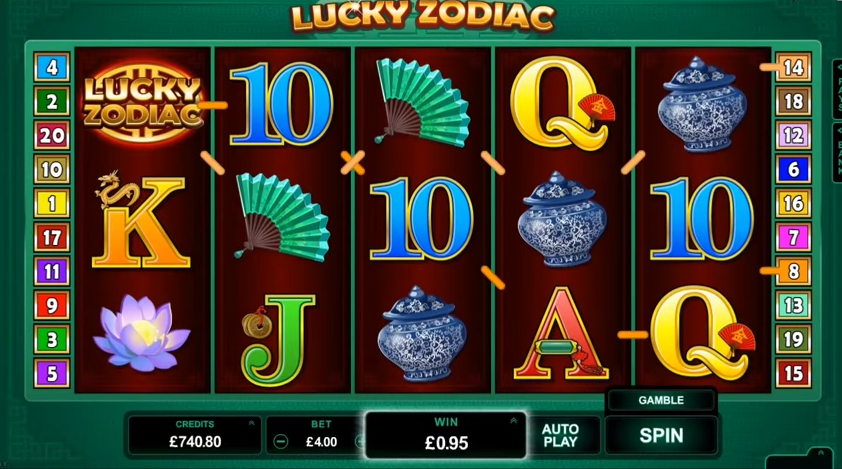 Lucky Zodiac Online Slot