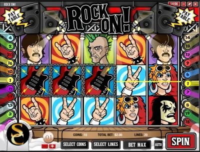 i-slot ROCK ON. 