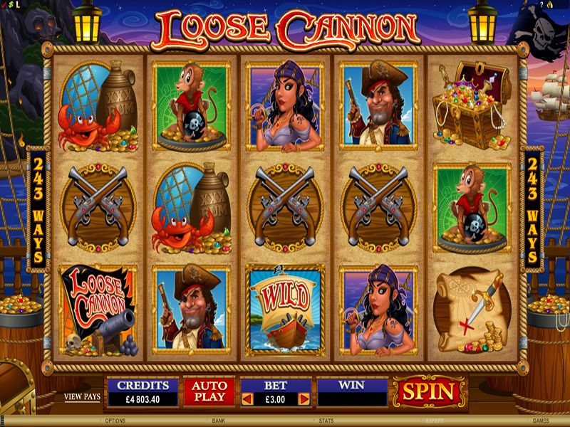 Loose Cannon Video Slot