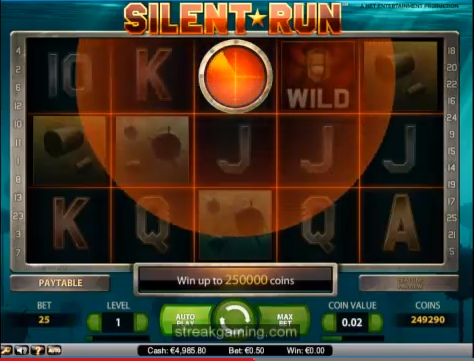 Silent Run Video Slot Machine Review 