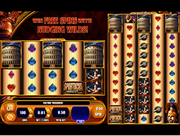 Spartacus Gladiator of Rome Video Slot 