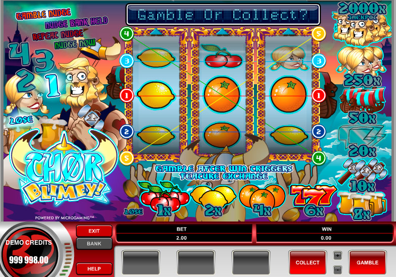 Thor Blimey Pub Fruit Slot