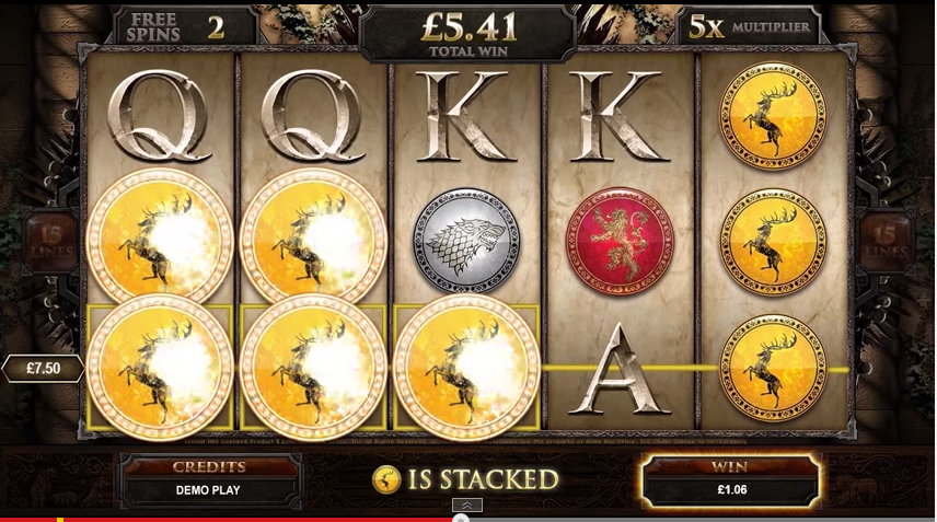 Game Of Thrones Video Slot