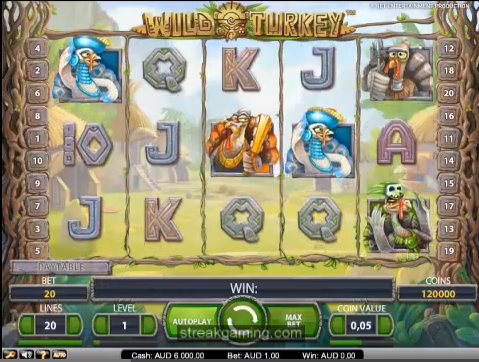 Wild TurkeyVideo Slot Machine Review