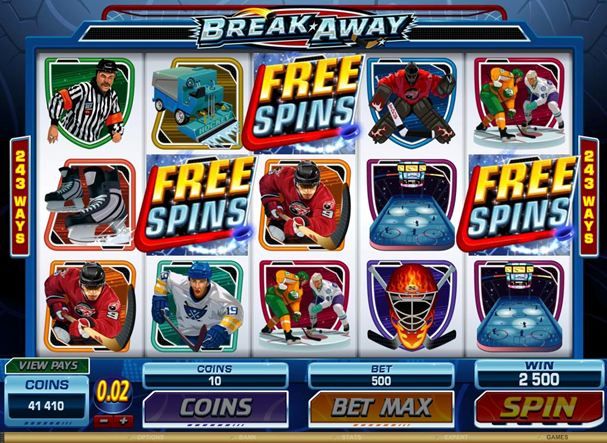 Break Away Video Slot