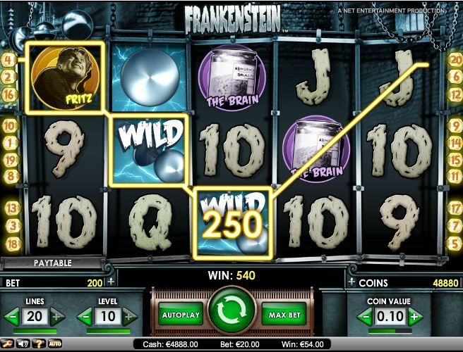 Frankenstein Video Slot