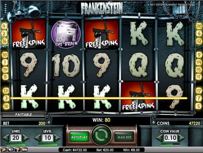 Frankenstein Slot Review