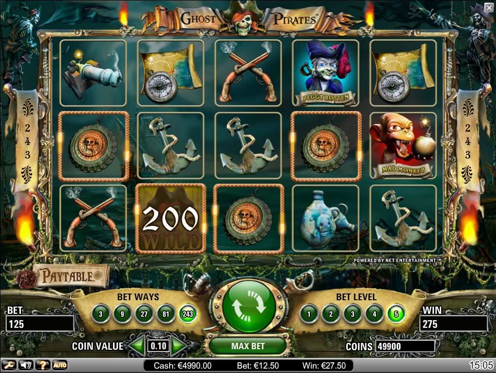Ghost Pirates Video Slot