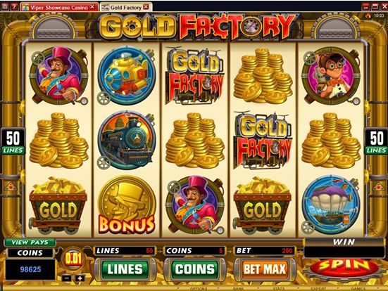 Gold Factory Video Slot