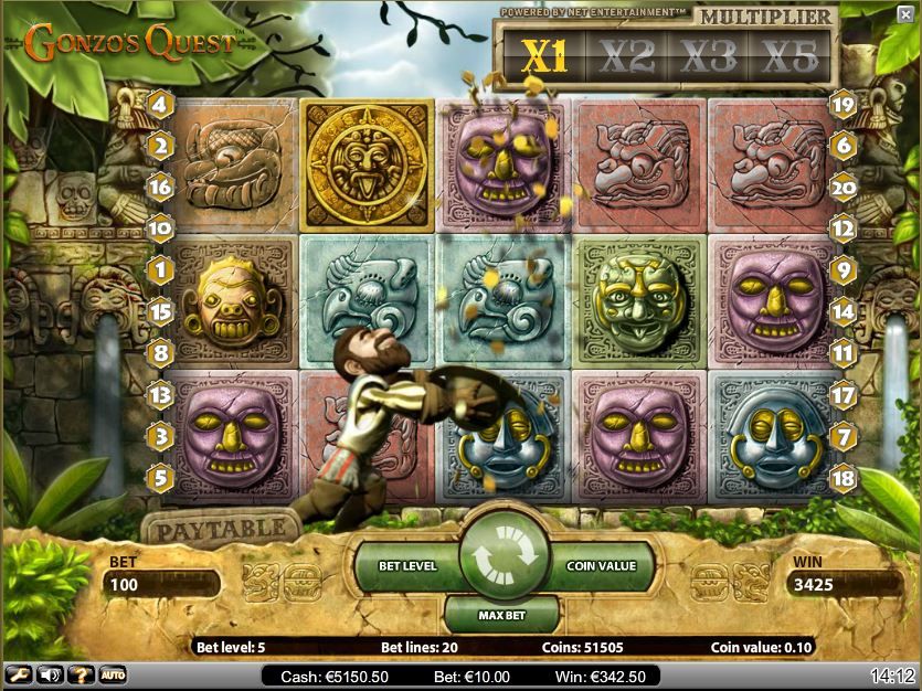 Gonzo's Quest Video Slot Machine Review 