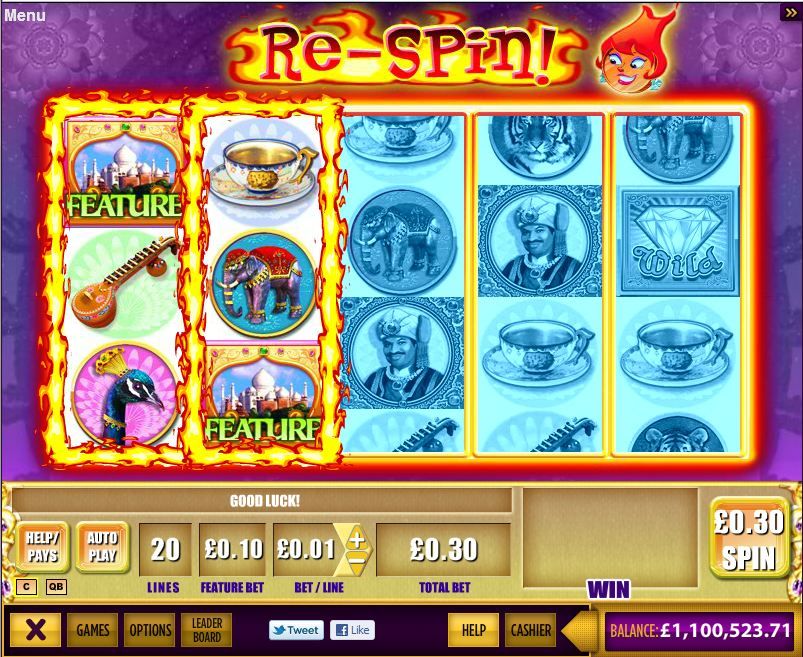 Star of India video slot