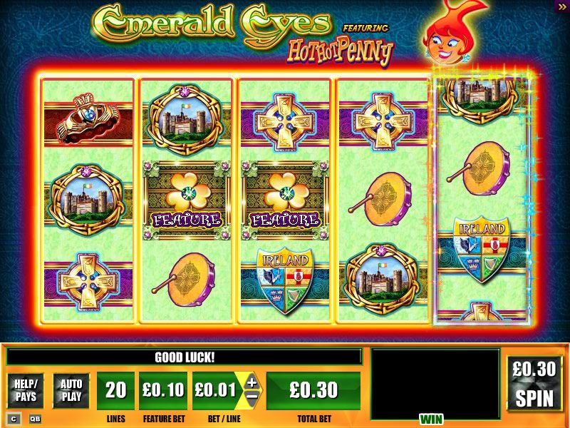 Emerald Eyes™ Video Slot Machine