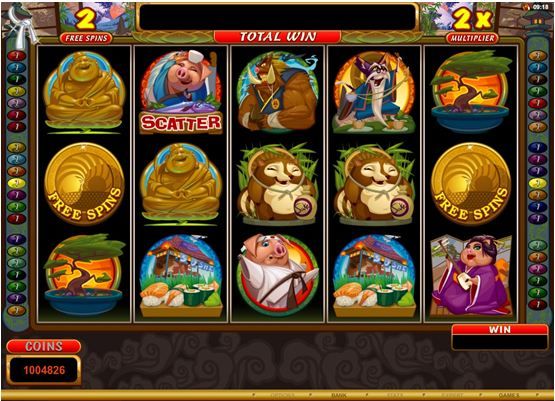 Karate Pig  Video Slot