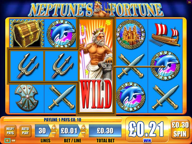 Neptunes Quest Slot Machine