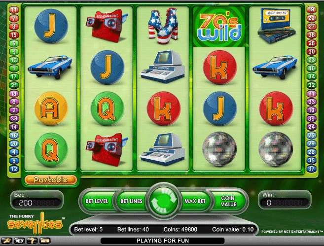 The Funky Seventies Video Slot Machine Review