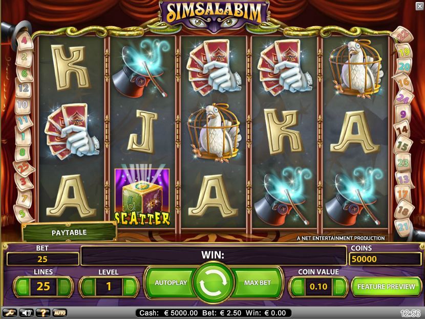 Simsalabim Video Slot Machine Review