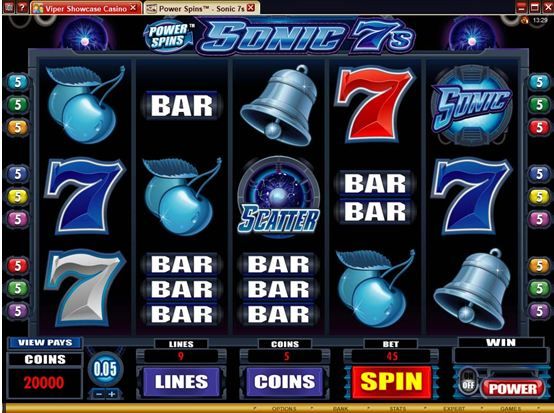 Power Spins – Sonic 7's Video Slot