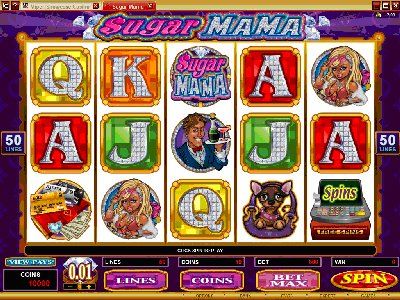Try Sugar Mama Video Slot at Red Flush Casino!